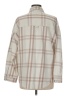 Splendid 100% Cotton Plaid Ivory Jacket Size M - photo 2