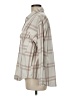 Splendid 100% Cotton Plaid Ivory Jacket Size M - photo 5