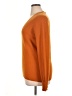 Burberry Brit 100% Cashmere Orange Cashmere Pullover Sweater Size XL - photo 5