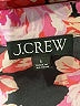 J.Crew 100% Polyester Floral Black Long Sleeve Blouse Size S - photo 7