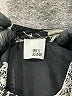 iris 100% Silk Black Long Sleeve Silk Top Size 10 - photo 7