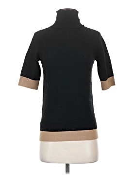 Blue Les Copains Short Sleeve Turtleneck