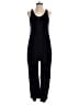 Serra 100% Cotton Solid Black Jumpsuit Size S - photo 1