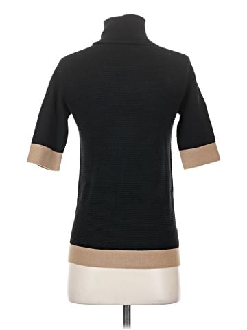 Blue Les Copains Short Sleeve Turtleneck (view 2)