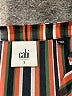 CAbi 100% Polyester Stripes Brown Long Sleeve Blouse Size S - photo 7