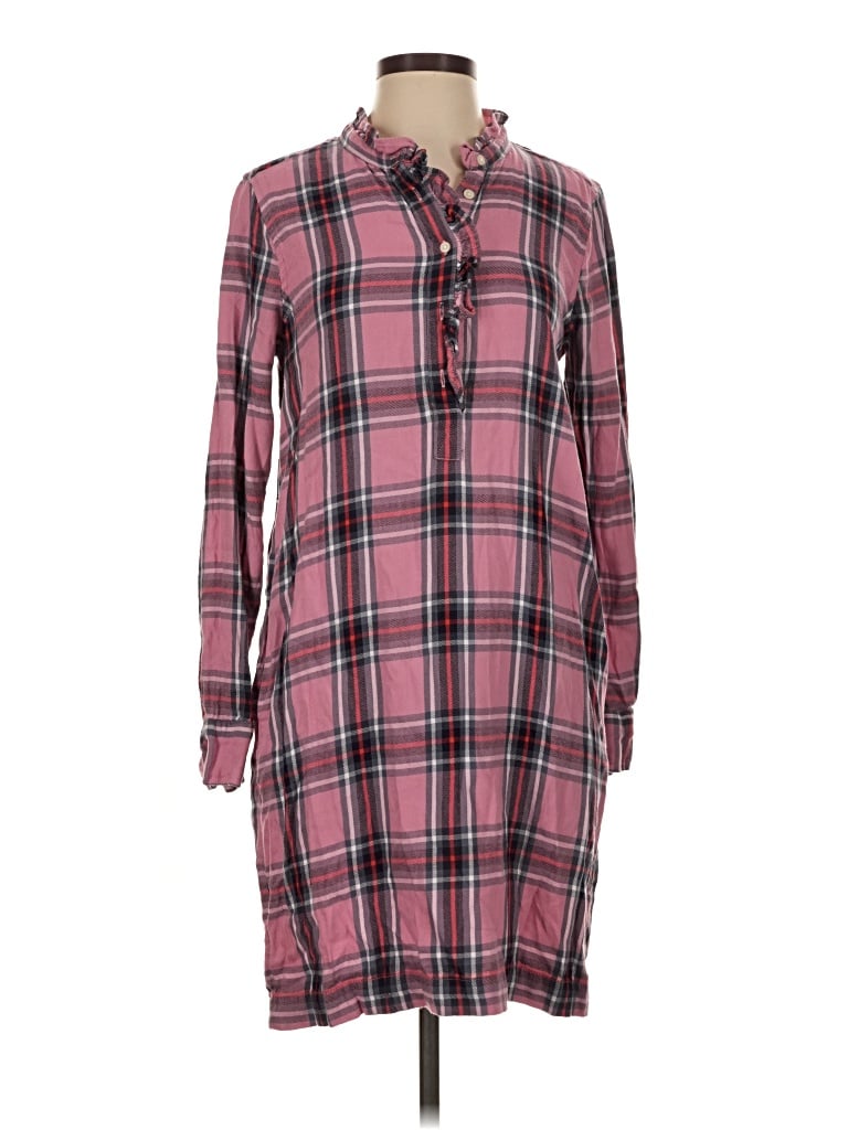 Pre-owned Gap Casual Dress In Burgundy