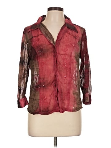 Adolfo 3/4 Sleeve Blouse (view 1)