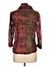 Adolfo 100% Polyester Burgundy 3/4 Sleeve Blouse Size L - photo 2