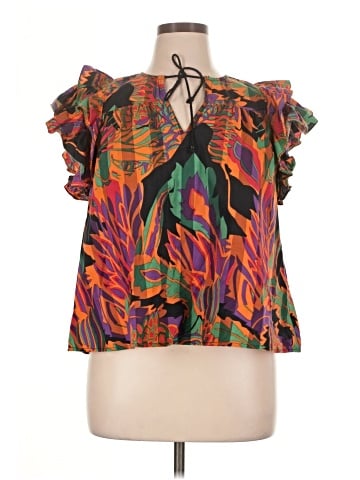 House of Harlow 1960 Short Sleeve Blouse (view 1)