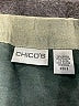 Chico's Metallic Silver 3/4 Sleeve Button-Down Shirt Size XL (3) - photo 7