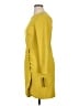 Donna Morgan Solid Yellow Casual Dress Size 14 (petite) - photo 5