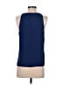 Everlane 100% Triacetate Blue Tank Top Size 4 - photo 2