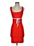 Amanda Uprichard Color Block Red Casual Dress Size S - photo 1