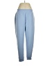 Lands' End Chevron-herringbone Blue Casual Pants Size L - photo 1