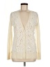 Halogen 100% Wool Ivory Wool Cardigan Size M - photo 1