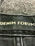 Denim Forum Black Jeans Size 27 waist - photo 7