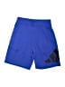 Adidas 100% Recycled Polyester Graphic Blue Athletic Shorts Size M (kids) - photo 1