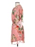 Express Outlet 100% Polyester Tropical Pink Casual Dress Size S - photo 5