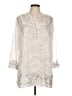 Chico's 100% Polyester Ivory 3/4 Sleeve Blouse Size Lg (2) - photo 1