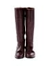 Eddie Bauer Burgundy Boots Size 7 1/2 - photo 2