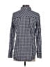 J.Crew Checkered-gingham Blue Long Sleeve Button-Down Shirt Size 4 - photo 2