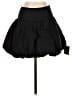 Lulus 100% Cotton Solid Black Casual Skirt Size S - photo 1