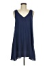 Forever 21 100% Polyester Solid Blue Casual Dress Size M - photo 1