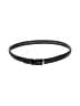 Unbranded 100% Leather Black Leather Belt Size XL - photo 1