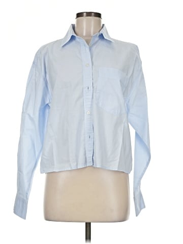 Banana Republic Factory Store Long Sleeve Button-Down Shirt (view 1)
