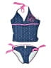 Justice Polka Dots Blue Two Piece Swimsuit Size 18 - photo 1