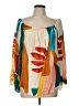 Monsoon 100% Viscose Ivory 3/4 Sleeve Blouse Size L - photo 1