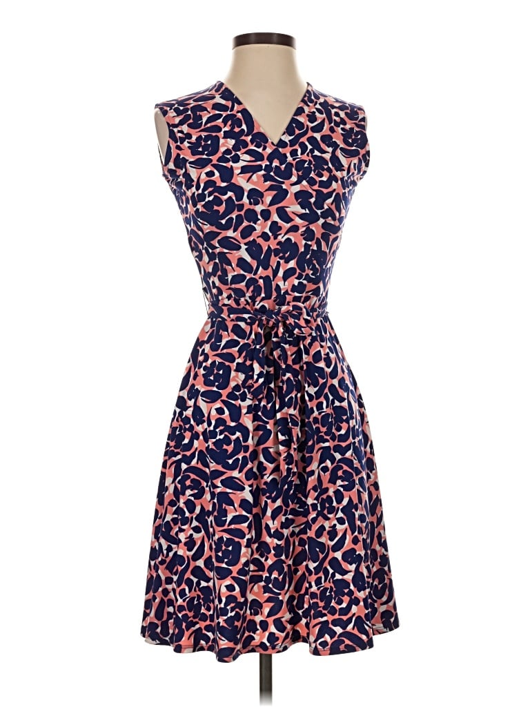 Pre-owned Leota Cocktail Dress In Blue
