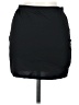 Unbranded Solid Black Casual Skirt Size M - photo 2