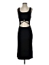Unbranded Solid Black Cocktail Dress Size S - photo 1