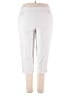 Ruby Rd. Solid Gray White Casual Pants Size 20 - photo 1