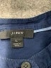 J.Crew Blue Long Sleeve Blouse Size L - photo 7