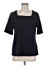 Lands' End Black Short Sleeve Top Size M - photo 1