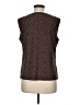 Lands' End Brown Sleeveless Top Size M - photo 2