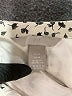 H&M 100% Polyester Animal Print Ivory Cocktail Dress Size 10 - photo 7