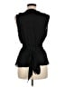 Max Studio 100% Polyester Black Sleeveless Blouse Size M - photo 2