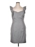 Shape FX Solid Gray Cocktail Dress Size 14 - photo 1