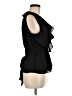 Max Studio 100% Polyester Black Sleeveless Blouse Size M - photo 4
