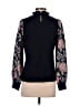 THML Black Long Sleeve Blouse Size S - photo 2