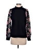 THML Black Long Sleeve Blouse Size S - photo 1