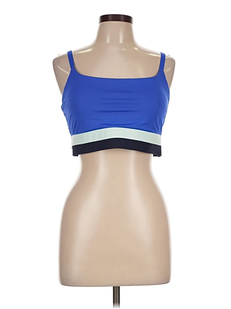 Pre-owned Athleta Sports Bra In Blue