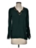 Kobi Halperin Green Long Sleeve Blouse Size S - photo 1