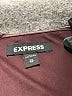 Express Solid Burgundy Jumpsuit Size XS - photo 4
