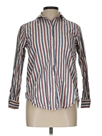 Sézane Long Sleeve Button-Down Shirt (view 1)
