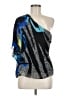 Cache 100% Polyester Blue Kimono Size M - photo 1