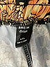 Shein Curve 100% Polyester Print Gold Shorts Size 20 Plus (4) - photo 3